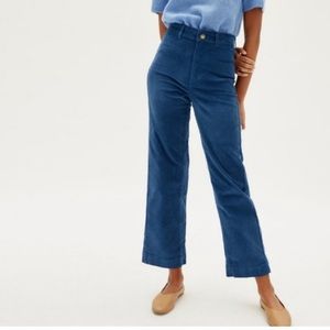 EUC Blue Wide Leg Cords